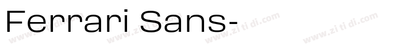 Ferrari Sans字体转换 Ferrari Sans字体转换